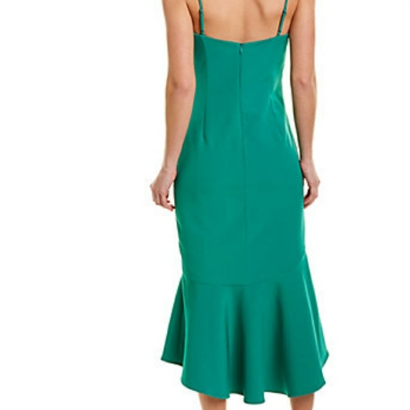 Bardot High Low Ruffle Midi Dress - Picture 8 of 8